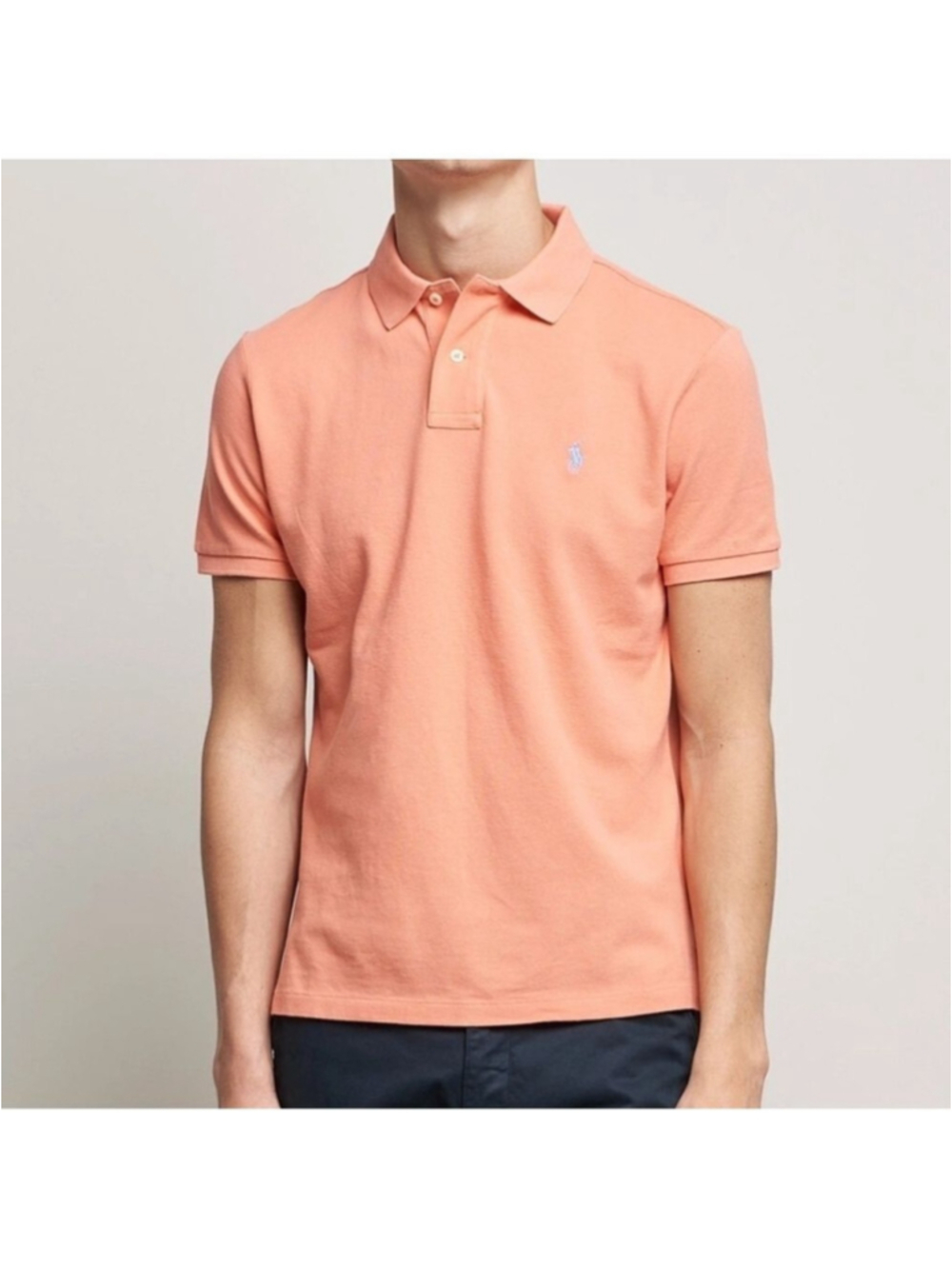 RALPH LAUREN MEN'S POLO GOLF SHIRT CLASSIC MEDIUM SIZE